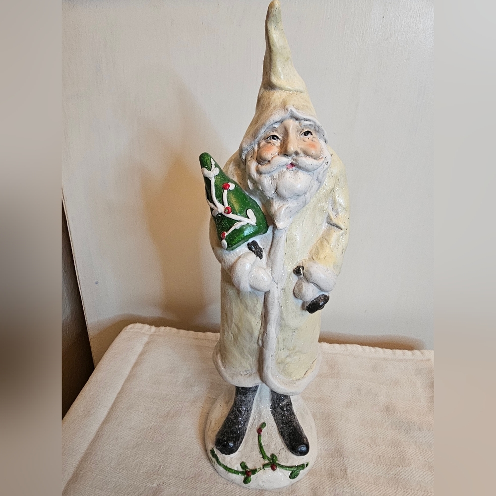 Sweet Cheeks Santa 12 " Resin Figurine